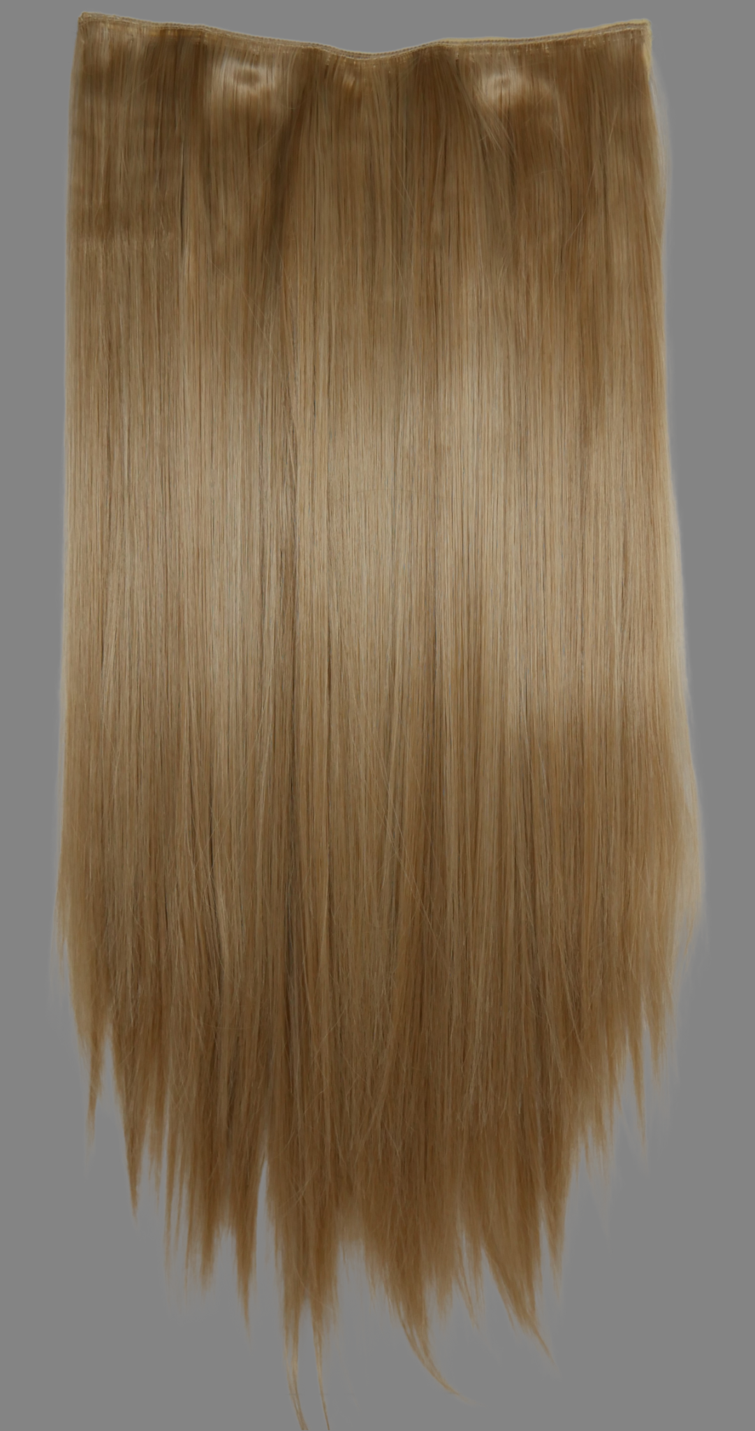 Light Blonde Long Straight Clip-in U-Part Hair Extensions