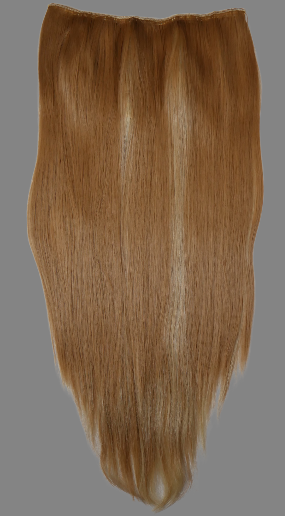 Golden Blonde Long Straight Clip-in U-Part Hair Extensions